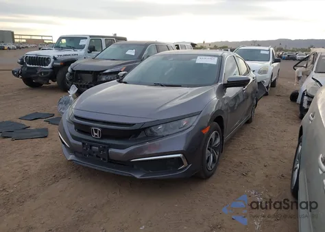 2021 Honda Civic Lx z USA, uszkodzony, nr VIN 2HGFC2F68MH525917